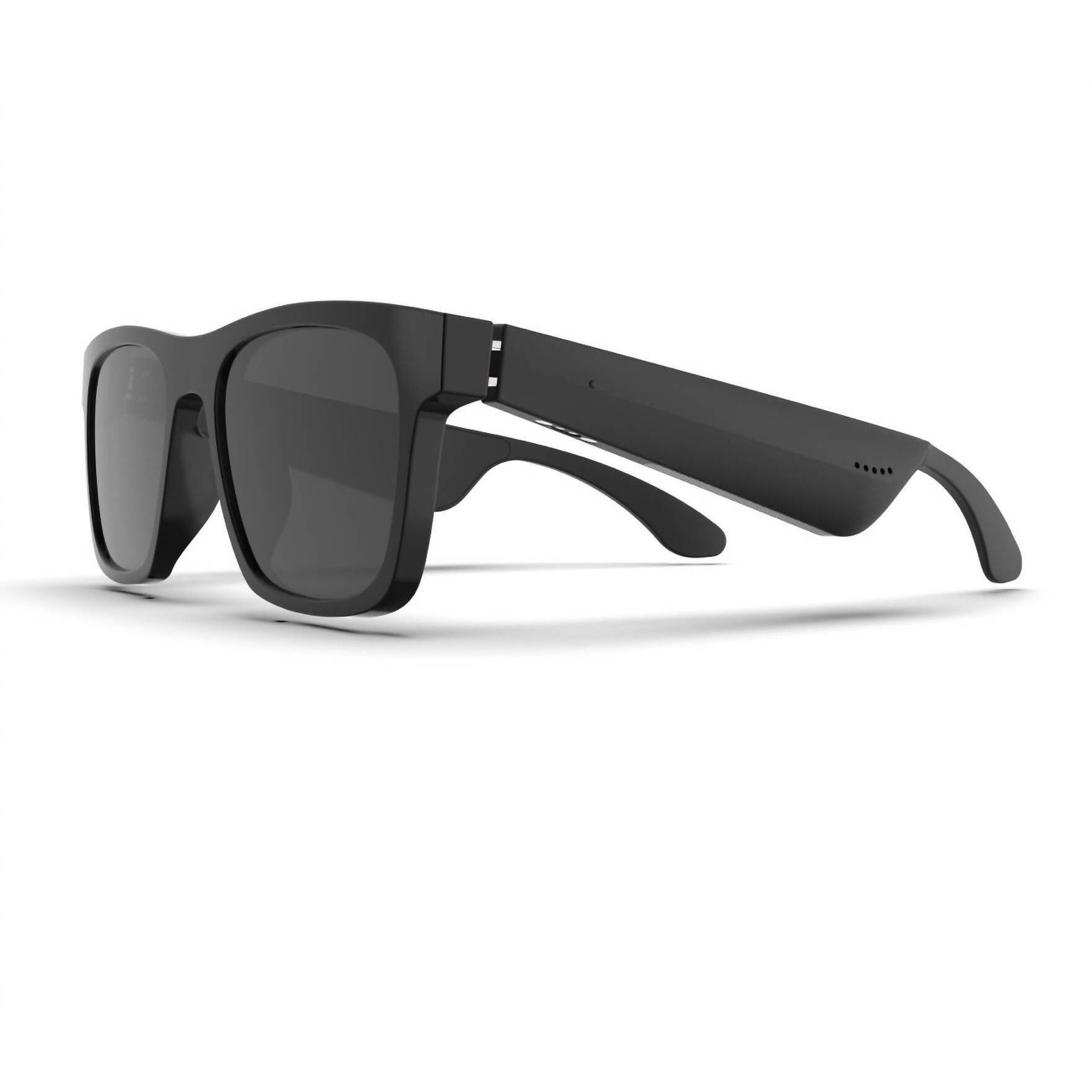 New Skct Men's Smart Audio Sunglasses In Black